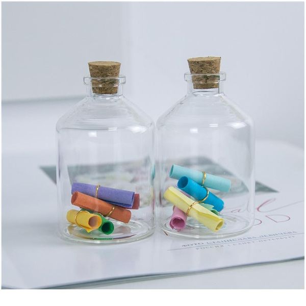 80ml transparent glass cork bottles glass vials jars empty storage wishing bottles decorative gift diy 47*75*12.5mm 1 jlldrm
80ml transparent glass cork bottles glass vials jars empty storage wishing bottles decorative gift diy 47*75*12.5mm 1 jlldrm