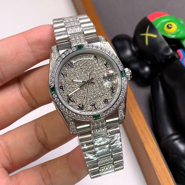 diamonds laides watches automatic mechanical watch ladies wristwatch montre de luxe stainless steel for women fashion wristwatches, Slivery;brown
diamonds laides watches automatic mechanical watch ladies wristwatch montre de luxe stainless steel for women fashion wristwatches, Slivery;brown
