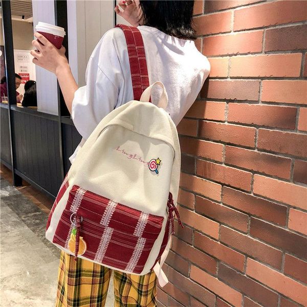 plaid women backpack for girls teenage high school bags canvas patchwork lightweight college student teen back pack 2020 spring
plaid women backpack for girls teenage high school bags canvas patchwork lightweight college student teen back pack 2020 spring