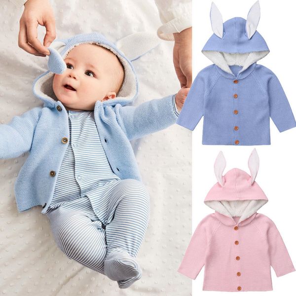 newborn cute baby girl boy knit sweater 3d rabbit ear hooded cardigan outerwear outfits clothes long sleeve warm cotton clothing q1103, Blue;gray
newborn cute baby girl boy knit sweater 3d rabbit ear hooded cardigan outerwear outfits clothes long sleeve warm cotton clothing q1103, Blue;gray