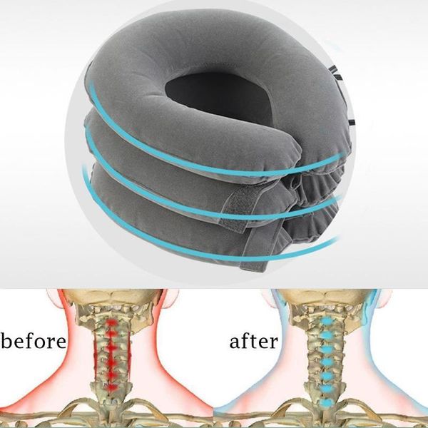 inflatable cervical vertebrae neck pillow traction pain release neck posture correction rest relax cushion outdoor home sleeping1
inflatable cervical vertebrae neck pillow traction pain release neck posture correction rest relax cushion outdoor home sleeping1