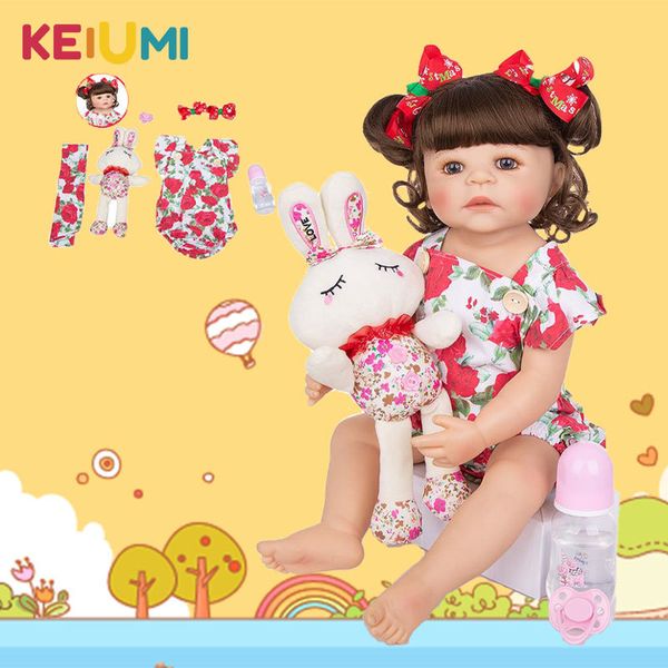 keiumi lovely 55 cm silicone full body reborn baby doll toy for girl princess babies toy wear rose romper children birthday gift 1011
keiumi lovely 55 cm silicone full body reborn baby doll toy for girl princess babies toy wear rose romper children birthday gift 1011
