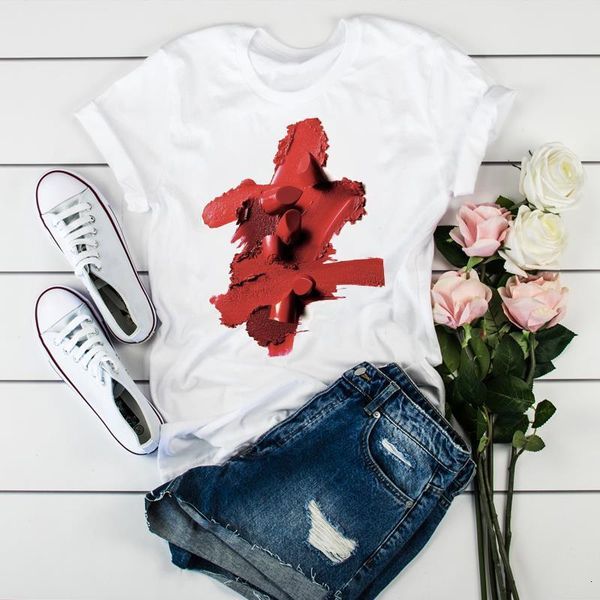 women 2020 3d lipstick print fashion tshirts t clothes shirt womens ladies graphic female tee t-shirt clothing ulzzang, White
women 2020 3d lipstick print fashion tshirts t clothes shirt womens ladies graphic female tee t-shirt clothing ulzzang, White