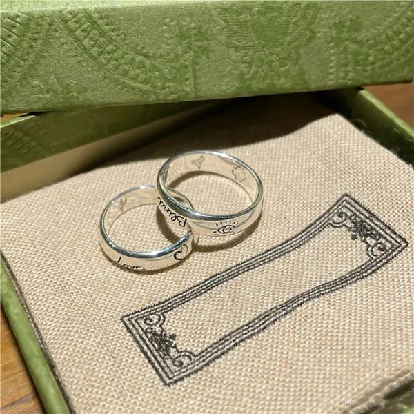 designer ring luxury fashion charm rings men's and women's temperament couple ring jewelry gift, Silver
designer ring luxury fashion charm rings men's and women's temperament couple ring jewelry gift, Silver