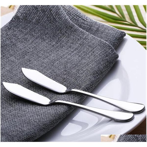 100pcs/lot stainless steel cutlery knife metal butter knife cheese jam spreader cake knives ba jllmln xhhair
100pcs/lot stainless steel cutlery knife metal butter knife cheese jam spreader cake knives ba jllmln xhhair
