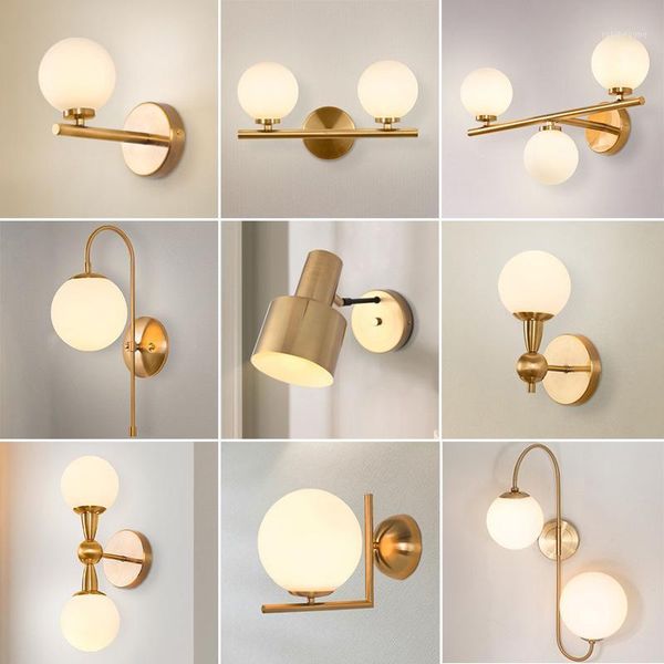 wall lamp loft penteadeira luminaire glass ball living room bedroom corridor luminaria de parede lamp1
wall lamp loft penteadeira luminaire glass ball living room bedroom corridor luminaria de parede lamp1