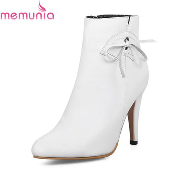 boots memunia 2021 arrival pu leather white black ankle with butterfly knot pointed toe high heels womens
boots memunia 2021 arrival pu leather white black ankle with butterfly knot pointed toe high heels womens
