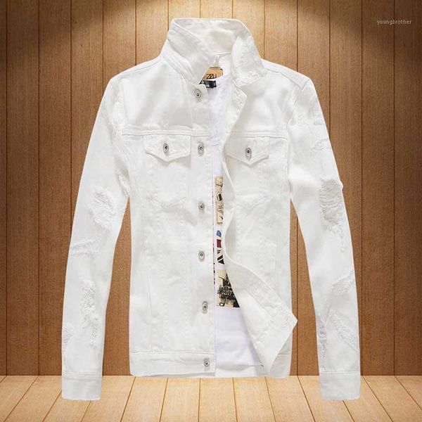 men's jackets men ripped jeans jacket streetwear hip hop single breasted cotton casual bomber denim loose male coat clothing plus size1, Black;brown
men's jackets men ripped jeans jacket streetwear hip hop single breasted cotton casual bomber denim loose male coat clothing plus size1, Black;brown
