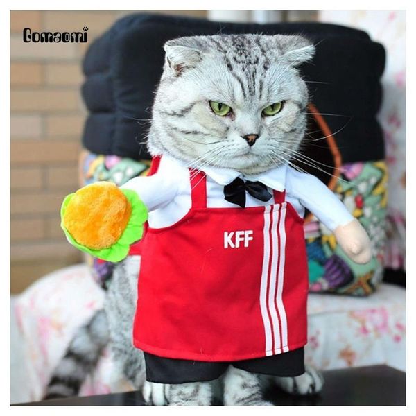 gomaomi pet dog cat costume suit puppy clothes party halloween dress1