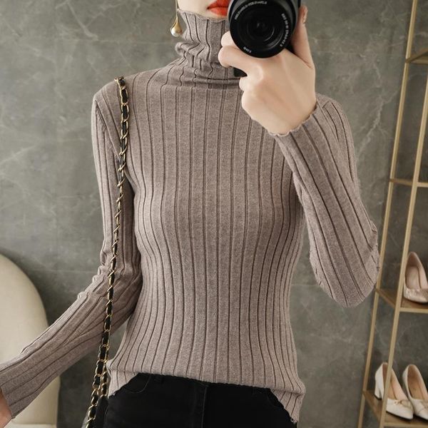 women's sweaters 2021 high neck blended sweater bottoming shirt inner wear fall/winter pullover long-sleeved slim- cashmere wool knit t, White;black
women's sweaters 2021 high neck blended sweater bottoming shirt inner wear fall/winter pullover long-sleeved slim- cashmere wool knit t, White;black