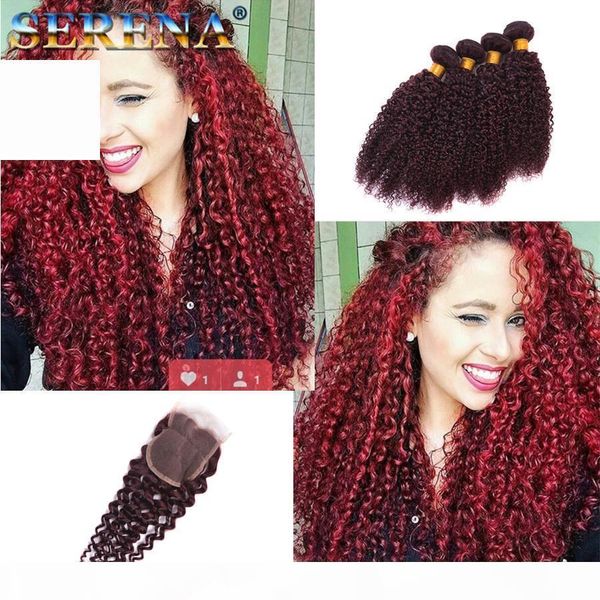 peruvian curly hair red 4 bundles jerry curl weave human hair extensions curly 400g virgin brazillian bundles 99j burgundy weaves closure, Black;brown
peruvian curly hair red 4 bundles jerry curl weave human hair extensions curly 400g virgin brazillian bundles 99j burgundy weaves closure, Black;brown