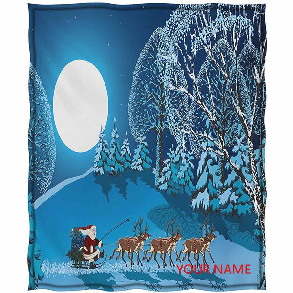 christmas soft breathable thermal blanket, santa in sleigh a night with full moon in the sky snowy winter xmas theme print diy blanket, perf
christmas soft breathable thermal blanket, santa in sleigh a night with full moon in the sky snowy winter xmas theme print diy blanket, perf