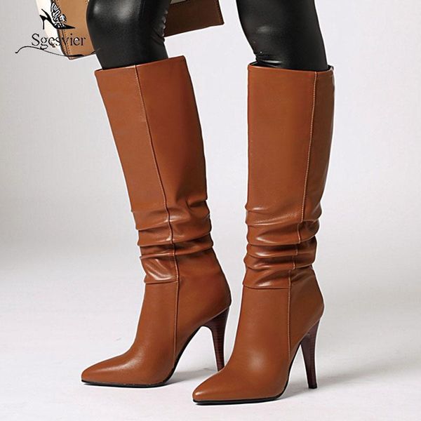 sgesvier woman knee high boots pointed toe thin high heels boots non-slip 2020 winter thigh fur botas mujer1, Black
sgesvier woman knee high boots pointed toe thin high heels boots non-slip 2020 winter thigh fur botas mujer1, Black