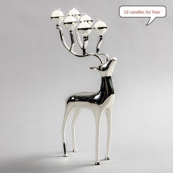 european style decoration light luxury retro deer ornaments dining table candlelight dinner metal household candle holder1
european style decoration light luxury retro deer ornaments dining table candlelight dinner metal household candle holder1