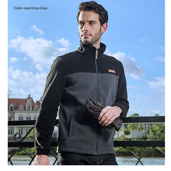 men women hiking fleece jackets outdoor sports thermal windbreaker climbing camping trekking skiing male coat fleece coat plus 201120, Black;brown
men women hiking fleece jackets outdoor sports thermal windbreaker climbing camping trekking skiing male coat fleece coat plus 201120, Black;brown