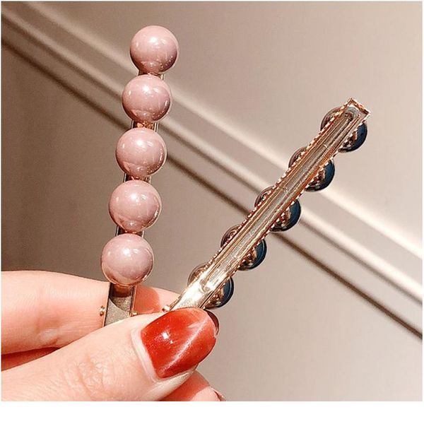 women minimalist style metal alloy straight duckbill hair clips round peas ball faux pearl decor hairgrips glitter metal wmtnmn, Silver
women minimalist style metal alloy straight duckbill hair clips round peas ball faux pearl decor hairgrips glitter metal wmtnmn, Silver