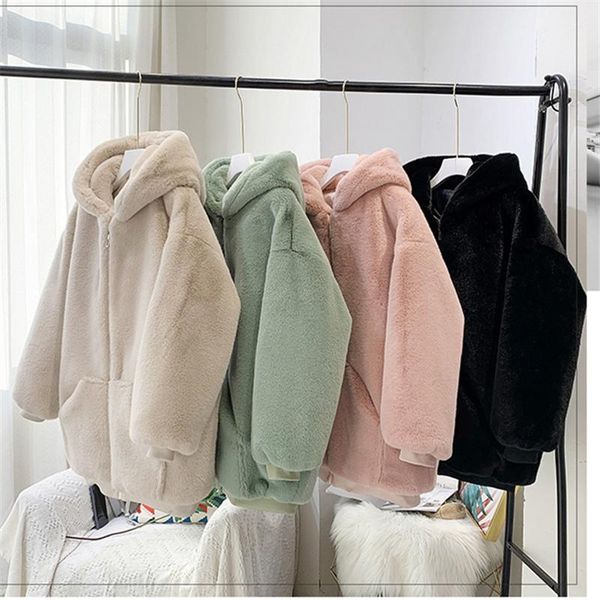 women's fur & faux mid-length coat 2021 winter fashion style hooded long-sleeve imitating rex thick warm jacket trendy, Black
women's fur & faux mid-length coat 2021 winter fashion style hooded long-sleeve imitating rex thick warm jacket trendy, Black