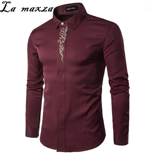 2020 causal shirt cotton fashion long sleeves spring for men print shirt plus size1, White;black
2020 causal shirt cotton fashion long sleeves spring for men print shirt plus size1, White;black