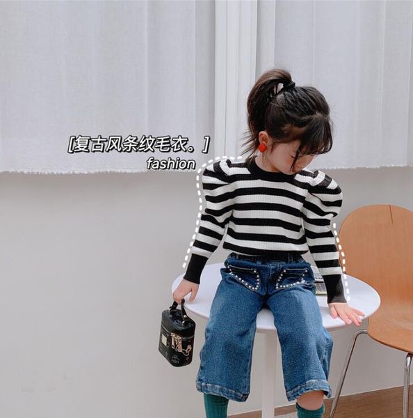 2020 new girls striped sweater autumn winter fashion girls pullover sweaters 1-6 years yq937, Blue
2020 new girls striped sweater autumn winter fashion girls pullover sweaters 1-6 years yq937, Blue