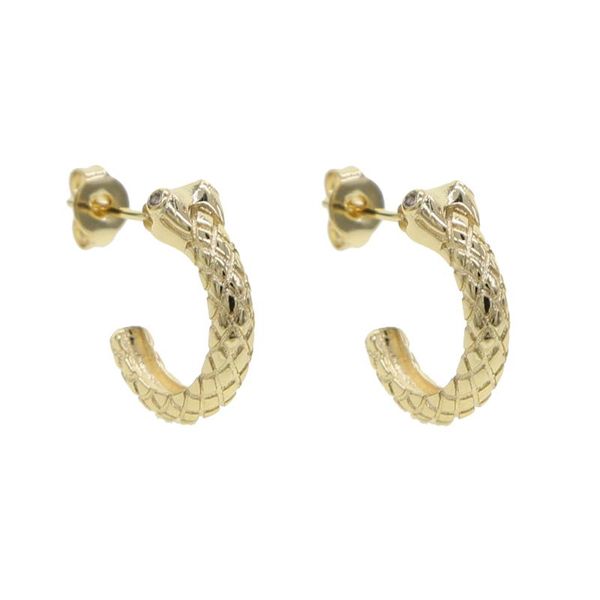 vintage women jewelry gold snake hoop earring classic jewelry, Golden;silver 
vintage women jewelry gold snake hoop earring classic jewelry, Golden;silver