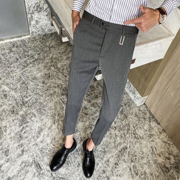 men's suits & blazers men wedding dress pants slim fit business formal suit for streetwear casual office social trousers 28-36, White;black
men's suits & blazers men wedding dress pants slim fit business formal suit for streetwear casual office social trousers 28-36, White;black
