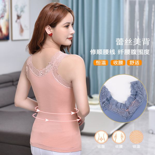 thermal underwear plus size vest thermo lingerie woman winter clothing warm inner wear thermo shirt undershirt intimate, Black;pink
thermal underwear plus size vest thermo lingerie woman winter clothing warm inner wear thermo shirt undershirt intimate, Black;pink