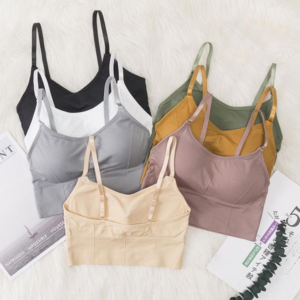 fashion women tanks crop female underwear seamless crop lingerie femme strap adjustable camisole streetwear ladies1, Black;white
fashion women tanks crop female underwear seamless crop lingerie femme strap adjustable camisole streetwear ladies1, Black;white