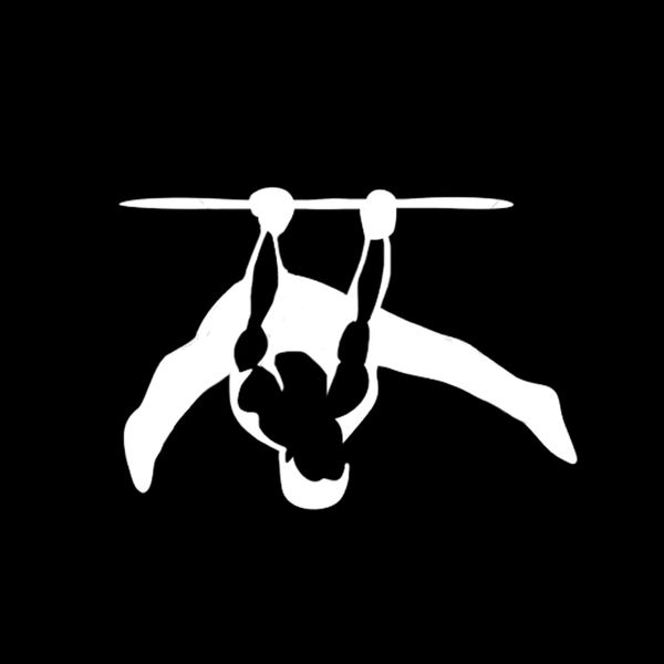 funny gymnast fitness sticker car window decoration personality waterproof decal black/white, 9cm*12cm
funny gymnast fitness sticker car window decoration personality waterproof decal black/white, 9cm*12cm