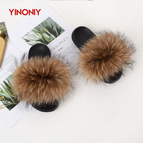 yinoniy fur slippers women real natural fox fur sandals female fashion fluffy fur slides womens furry slippers brand new 2020 x1020, Black
yinoniy fur slippers women real natural fox fur sandals female fashion fluffy fur slides womens furry slippers brand new 2020 x1020, Black