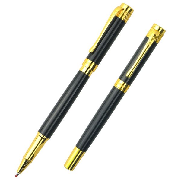 High Quality Metal Luxury 0.5mm Rollerball Pen Ballpoint Pen Business Writing Signing Ball Pens Office School Supplies 03778, Black
High Quality Metal Luxury 0.5mm Rollerball Pen Ballpoint Pen Business Writing Signing Ball Pens Office School Supplies 03778, Black