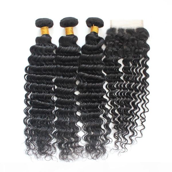 deep wave hair bundle with lace closure unprocessed peruvian natural black human hair extension weave with frontal for women brazilian hair
deep wave hair bundle with lace closure unprocessed peruvian natural black human hair extension weave with frontal for women brazilian hair