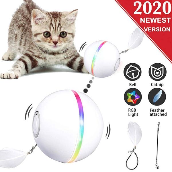 cat toys usb electric pet toy smart magic roller ball led rolling flash automatic rotating for dogs supplies
cat toys usb electric pet toy smart magic roller ball led rolling flash automatic rotating for dogs supplies