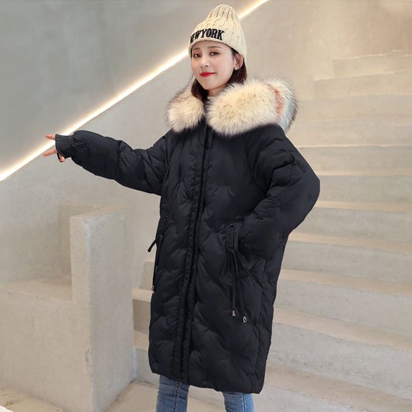 2021 newwinter women big fur slim jacket hooded coat womens long warm outwear jackets m9q1, Black
2021 newwinter women big fur slim jacket hooded coat womens long warm outwear jackets m9q1, Black