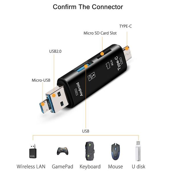 2020 new memory card reader usb 3.0 universal usb types 3 in 1 with c usb- a 3.0 and micro otg adapter for sd micro sd
2020 new memory card reader usb 3.0 universal usb types 3 in 1 with c usb- a 3.0 and micro otg adapter for sd micro sd