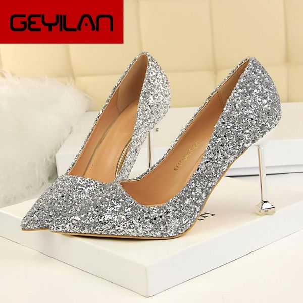 2020 women glitter stripper bling pumps 9.5cm high heels heels female wedding bridal silver bright prom scarpins shoes, Black
2020 women glitter stripper bling pumps 9.5cm high heels heels female wedding bridal silver bright prom scarpins shoes, Black