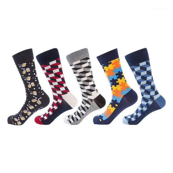 men's socks mens funny colorful for men 5 pairs cotton long large sock skateboard party dress1, Black
men's socks mens funny colorful for men 5 pairs cotton long large sock skateboard party dress1, Black
