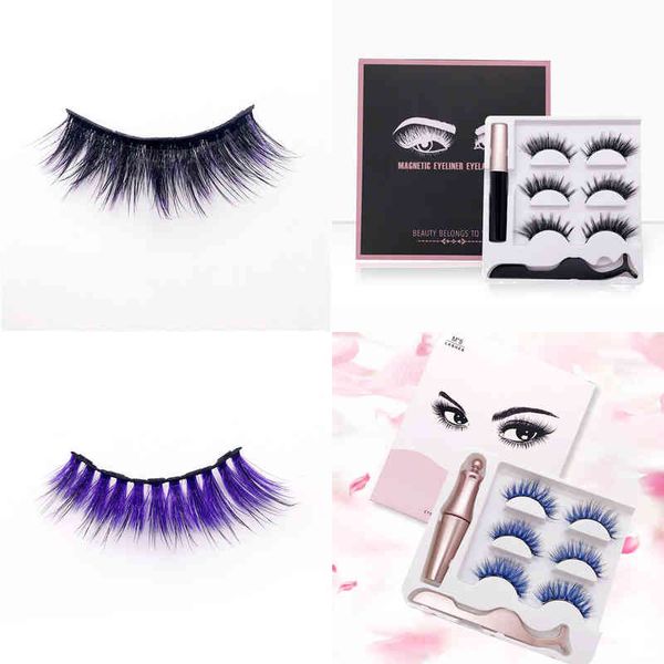 fake eyelashes colorful 3 pairs/set magnetic false eyelashes waterproof eyeliner with tweezer no glue lashes extension colored eyelash 22022
fake eyelashes colorful 3 pairs/set magnetic false eyelashes waterproof eyeliner with tweezer no glue lashes extension colored eyelash 22022
