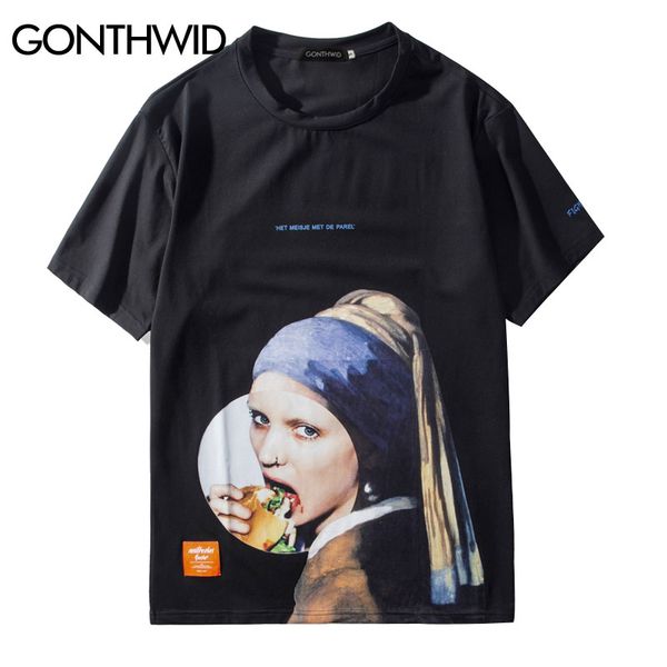 girl with a pearl earring t shirts men funny printed short sleeve streetwear male hip hop casual tees kg-316, White;black
girl with a pearl earring t shirts men funny printed short sleeve streetwear male hip hop casual tees kg-316, White;black