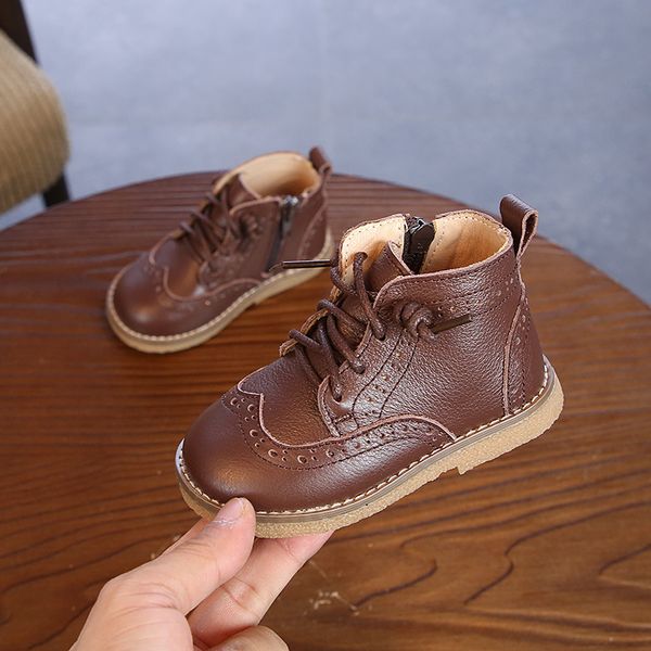ankle autumn genuine winter girls boy shoes children baby leather kids martin boots for boys warm plush, Black;red
ankle autumn genuine winter girls boy shoes children baby leather kids martin boots for boys warm plush, Black;red