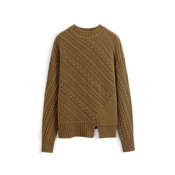 wind bottom pullovers winter women warm knitted wool twisted loose sweater lady half-high collar oblique new fashion autumn, White;black
wind bottom pullovers winter women warm knitted wool twisted loose sweater lady half-high collar oblique new fashion autumn, White;black