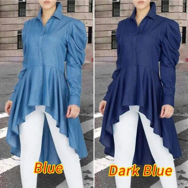 2020 women demin blouse zanzea ladies turn down collar shirt autumn cardigan plus size 5xl casual solid blusa femininas, White
2020 women demin blouse zanzea ladies turn down collar shirt autumn cardigan plus size 5xl casual solid blusa femininas, White