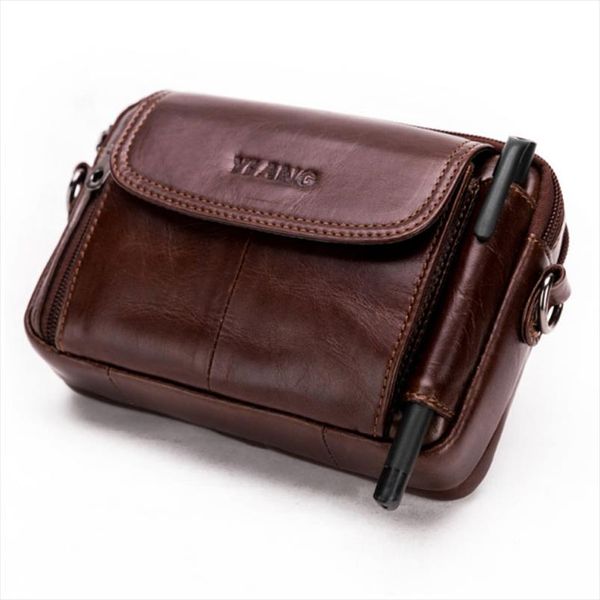 yiang men genuine leather crossbody shoulder bag fashion belt waist fanny pack phone cigarette case bag wallet new
yiang men genuine leather crossbody shoulder bag fashion belt waist fanny pack phone cigarette case bag wallet new