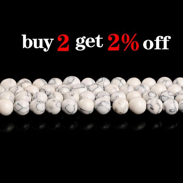 1strand lot 4 6 8 10 12 mm smooth round natural beads white turquoises spacer bead for jewelry making diy necklaces bracelets h jllqzw, Silver
1strand lot 4 6 8 10 12 mm smooth round natural beads white turquoises spacer bead for jewelry making diy necklaces bracelets h jllqzw, Silver