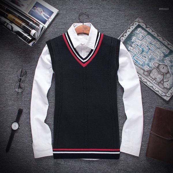 men's sweaters mens slim fit sweater vest for fall 2021 fashion trends clothing knitted sleeveless pullover vintage twist pattern v nec, White;black
men's sweaters mens slim fit sweater vest for fall 2021 fashion trends clothing knitted sleeveless pullover vintage twist pattern v nec, White;black