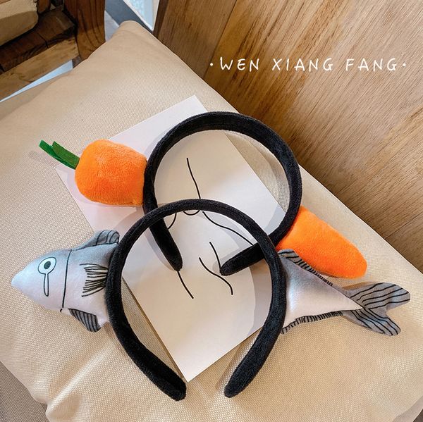 net red lovely carrot hair band funny cartoon headband korea simple face wash hairpin female versatile go out headwear
net red lovely carrot hair band funny cartoon headband korea simple face wash hairpin female versatile go out headwear