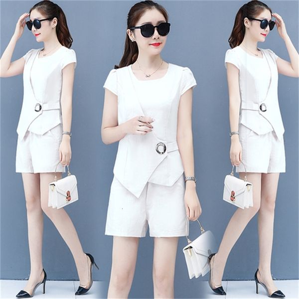 pure color woman two-piece clothes summer and shorts femme deux girls'year-old parts women's outfit mme2, White
pure color woman two-piece clothes summer and shorts femme deux girls'year-old parts women's outfit mme2, White