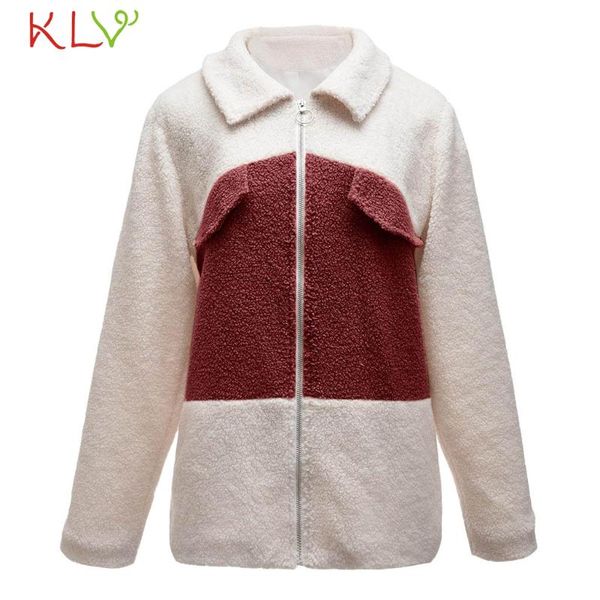 women's jackets women jacket fleece elegant color block teddy coats cut sew windbreaker winter warm autumn soft female casual clothes 2, Black;brown
women's jackets women jacket fleece elegant color block teddy coats cut sew windbreaker winter warm autumn soft female casual clothes 2, Black;brown