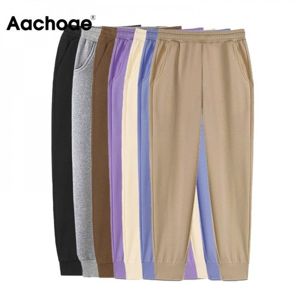aachoae women solid long pants casual office wear pencil pants female elastic waist full length lady trousers mujer pantalones 201031, Black;white
aachoae women solid long pants casual office wear pencil pants female elastic waist full length lady trousers mujer pantalones 201031, Black;white