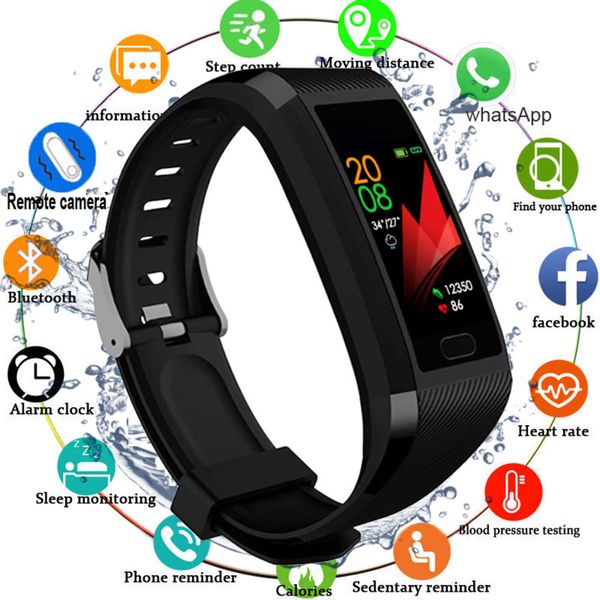 smart touch screen, men's and women's sports watch, wristband with tracker, blood prsure measurement, fitns, 2020
smart touch screen, men's and women's sports watch, wristband with tracker, blood prsure measurement, fitns, 2020