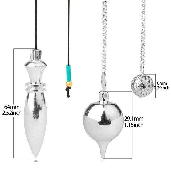 pongt divination detachable metal pendulum for dowsing fashion simple adjustable frequency pendule divination qylrsc, Black
pongt divination detachable metal pendulum for dowsing fashion simple adjustable frequency pendule divination qylrsc, Black